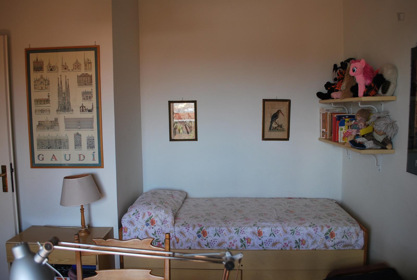 Ideale camera singola in un appartamento di 3 camere da letto nella zona Vaticano