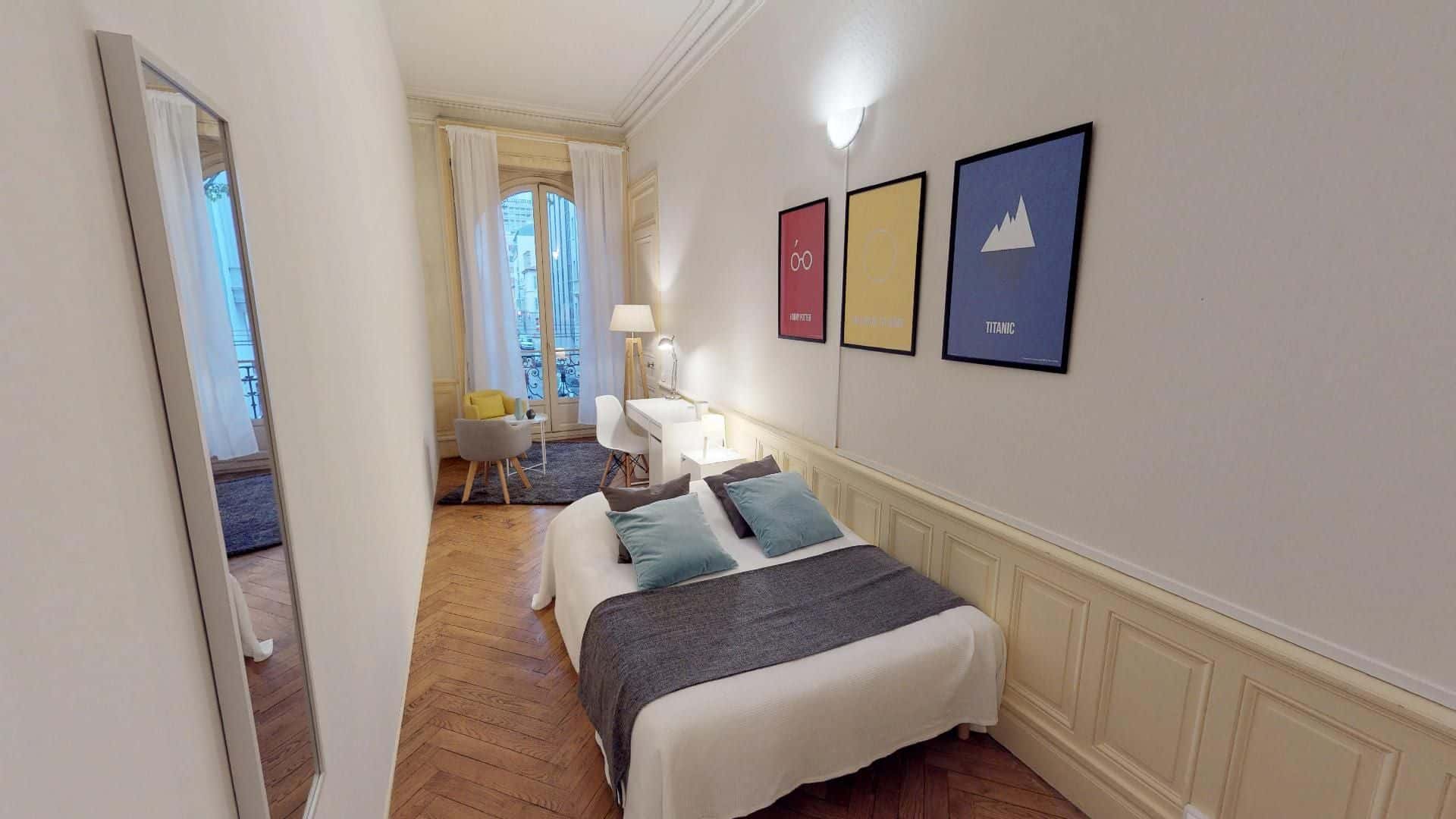 Chambre dans le 72 avenue du Maréchal de Saxe