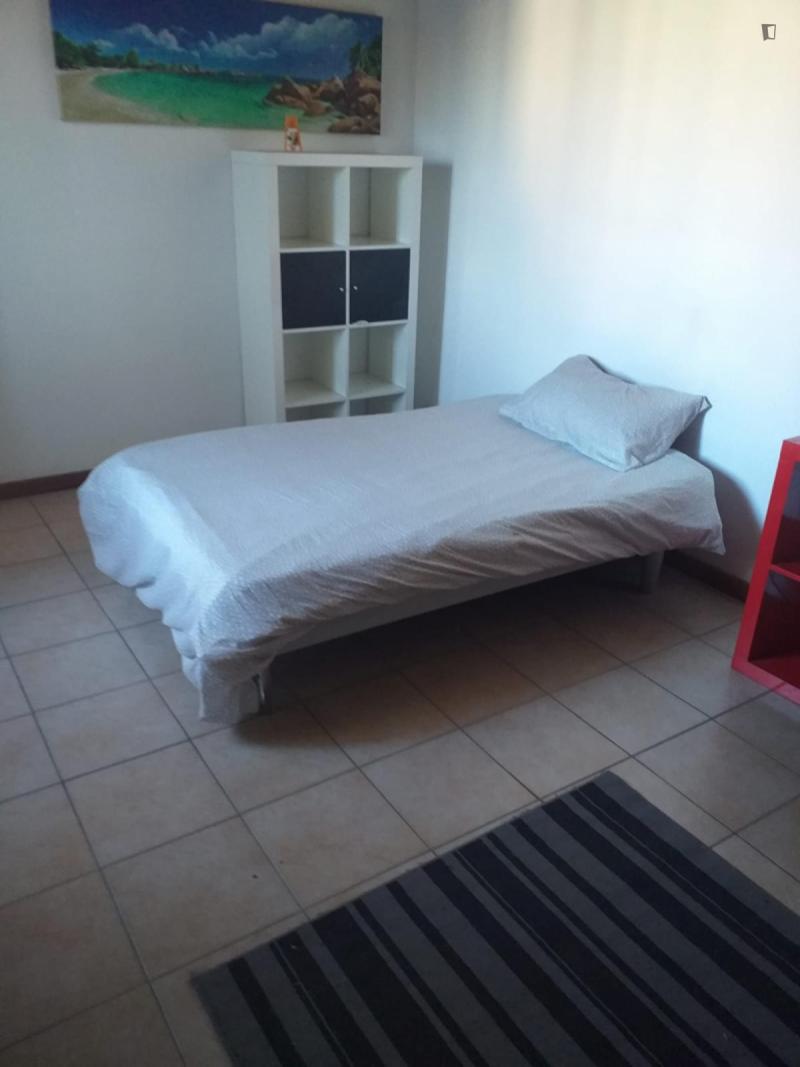 Nice single bedroom close to Parco Marta Russo