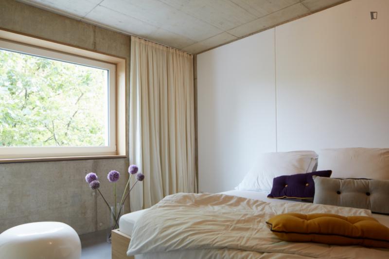 Alluring studio in a student flat, in the Mülheim district