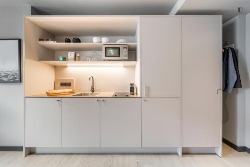 Appealing studio in a residence, in Bahnhofsviertel