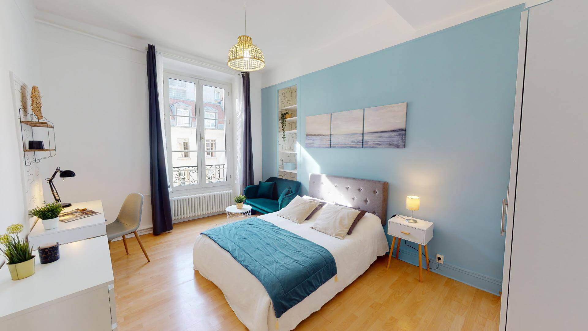Chambre dans le 35 Quai d'Anjou 75004, 75004 Paris